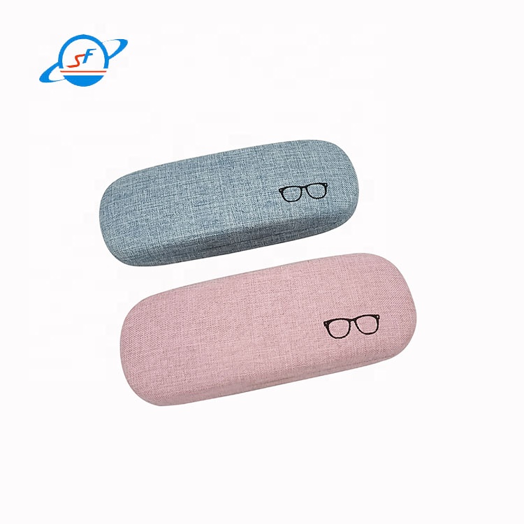 Luxury Premium Spectacle Glasses Case Hard Metal Glasses Case Ellipse Shape