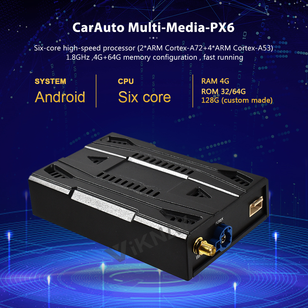 PX6 6 Core CPU Universal Car Radio Android System Decoding Tool