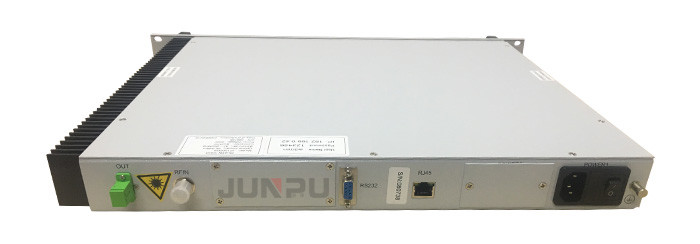 10dbm Catv Directed Fiber Optic Transmitter Module 1550 With Back - Up Power 1U