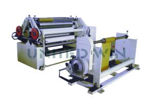 China Double Arm Adhesive Tape Slitting Rewinding Making Machine 120M/Min wholesale