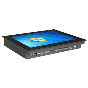 China Aluminum 3mm Front Bezel I7 Panel Pc Embedded Mount wholesale