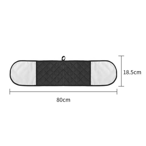 Sublimation Blanks Oven Gloves Custom Linen Double Mitts Long Fold Heat Resistant Microwave Mittens