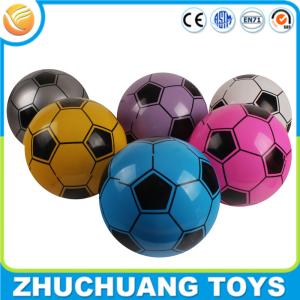 China pvc custom print bouncing inflatable soccer ball for kids wholesale