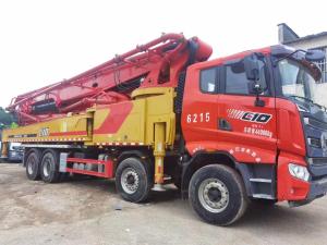 China Truck Mounted Used Cement Pump 70m 56m 62m For Boom Pumping wholesale