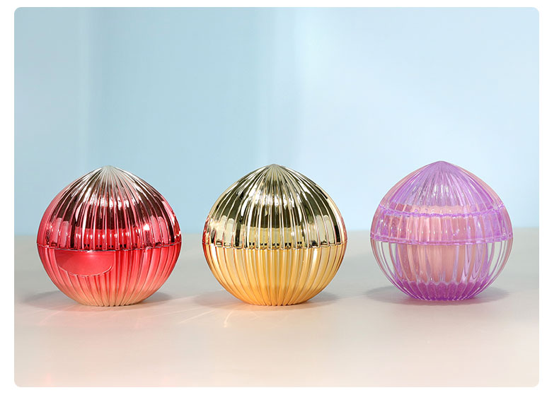 50g Skin Care Cream Jar Sphere Shape Cosmetic Plastic Jars Customized For Packaging
