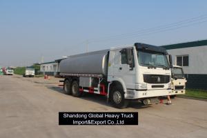 China HOWO 4X2 Fuel Truck 8m3 8000 Liters Diesel Oil Fuel Tanker Truck For Sale wholesale