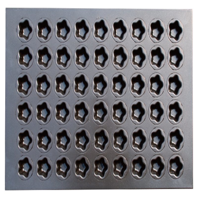 Rk Bakeware China Factory-800X600 and 600X400 Commercial Nonstick Mini Crown Muffin Cake Tray Cup Cake Tray