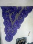 Black Spanish style veils and mantilla Catholic chapel lace - Mid-size