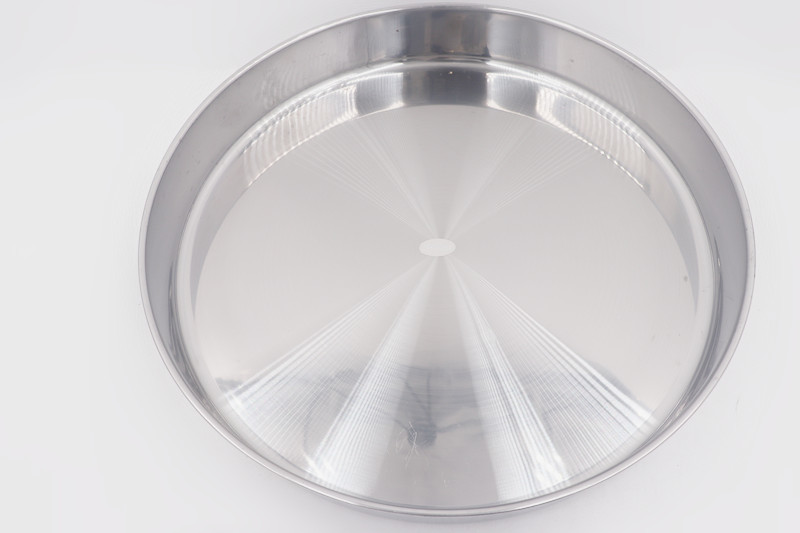 Cookware Set 28cm Cake Baking Tray Round Steel Pizza Plate