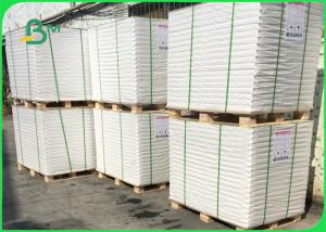 China 70 - 180 Gsm Woodfree Offset Paper White Bond Paper Roll Size Customized wholesale
