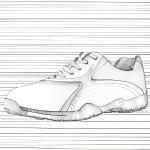 OEM ODM Leather waterproof Golf Shoes with Rubber Outsole