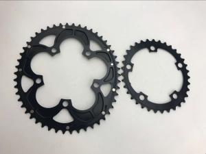 China BMX bicycle parts CNC Oval Chainwheel AL7075 T6 CNC Anodizing 110 BCD wholesale