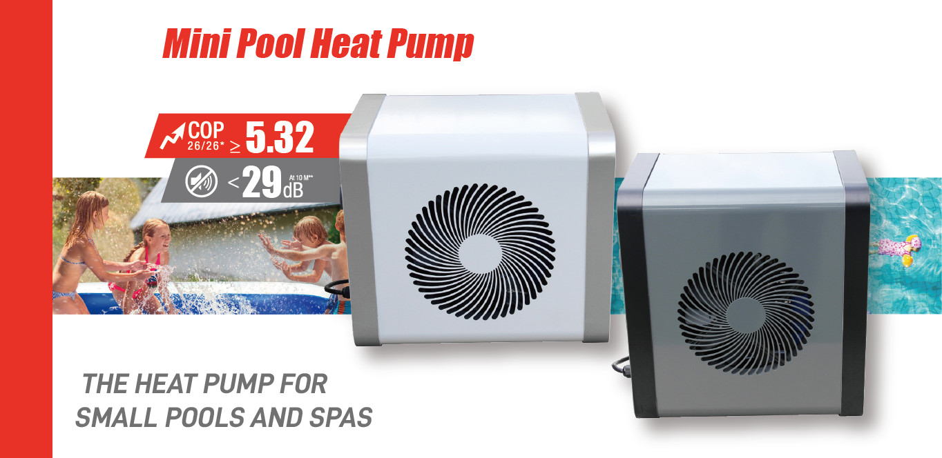 3KW / 4KW / 5KW R32 Air Source Pool Heat Pump With TUV Certification