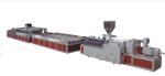 PVC + Wood Foamed Composite Board Extruder / Wood Plastic Composite Machinery