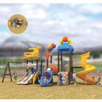 commercial kids plastic outdoor play equipment outside play centre