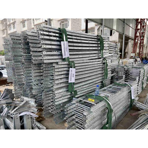 Hot Dip Galvanized Electrical Power Steel Round Poles Towers Transformer Steel Structures