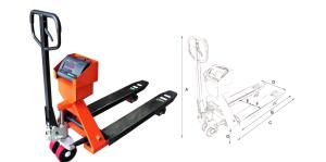 China 2000kg Manual Pallet Truck , Wear Resistance Hydraulic Pallet Jack wholesale