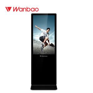 China Slim Body Indoor Advertising LED Display Free Standing Type For Cinema wholesale