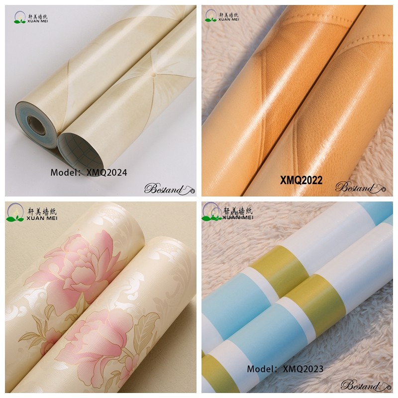 Waterproof Adhesive Wallpaper PVC Sheet for Decorative Wall Sticker in Trendy Design