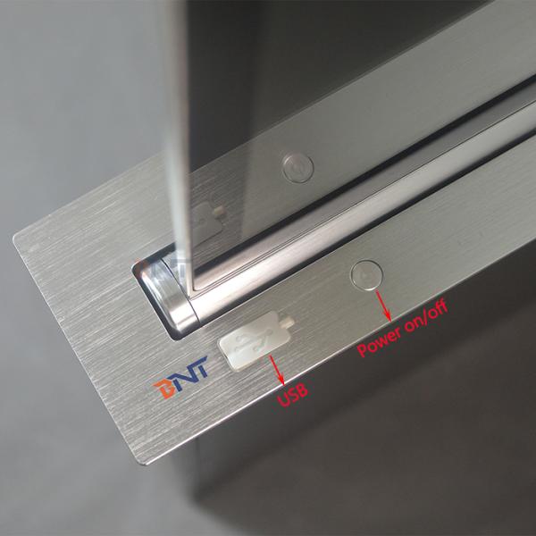 Professional Conference Motorized Pop up Monitor Hidden Desk Lcd Monitor Lift Mechanism