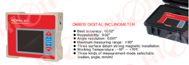 DMI610 Auto temperature drift compensation Single/dual Digital Inclinometer