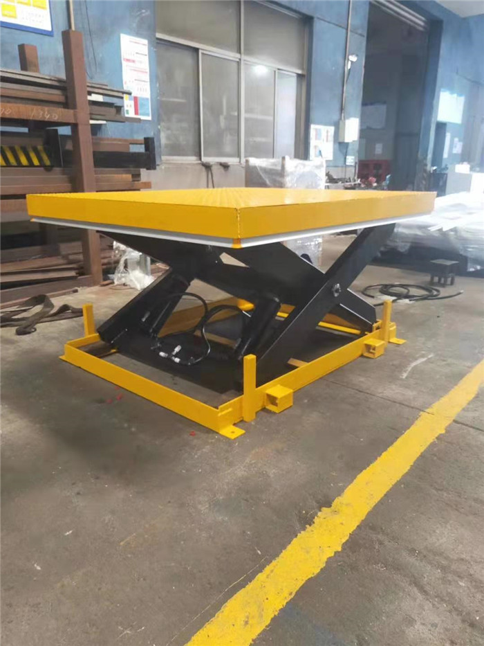 3Ton 4Ton Hydraulic Loading Dock Lift Platforms Use By Electric Control System For Loading/Unloading