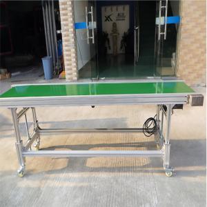 China Industrial Equipment Food Grade Conveyor , Inclined Cleated Belt Conveyor wholesale