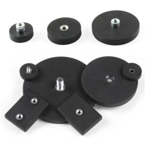 China Block Shaped Rubber Coated Magnet wholesale