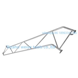 China Haki scaffolding handrail hot galvanized 33*3.2mm 23kg /27*2.5mm 16.5kg wholesale