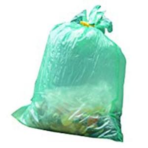 China High Capacity 100 Compostable Kitchen Garbage Bags Rugged Performance wholesale