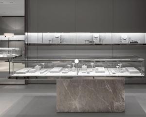 China Retail Glass Display Units , Shop Glass Display Cabinet For Collectibles / Jewellery wholesale
