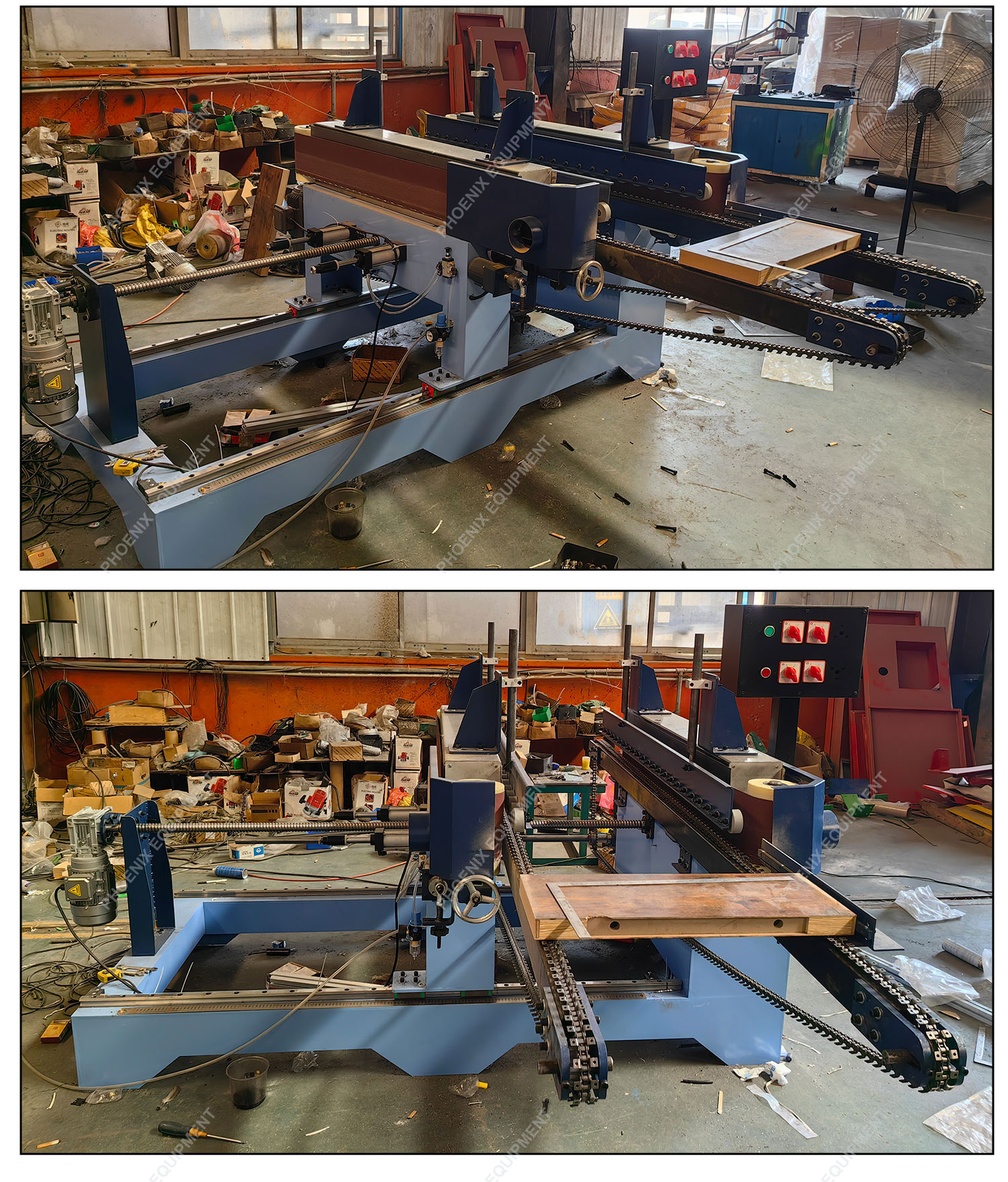 Fully Automatic Double-Sided Linear Sanding Machine for Door Edge Advanced Technology