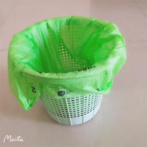 China Custom Green Biodegradable Garbage Bags wholesale