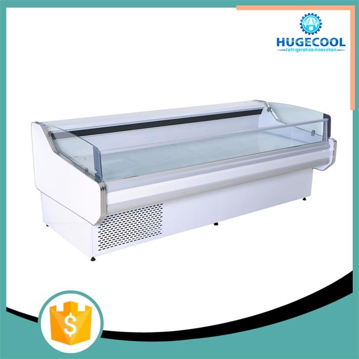 Air Cooling Deli Display Cabinets , Commercial Deli Case For Meat And Fish
