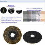 Yellow 17" Tennant F Floor Machine Brush 3.3kgs 5 PCS