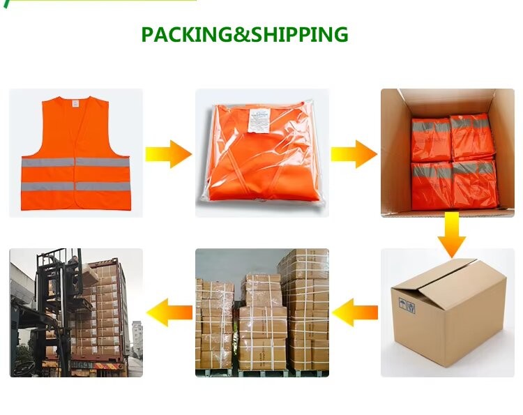 Customize All Kinds Of Safety Vest Reflective Vest Clothing High Brightness Reflection Reflective Vest