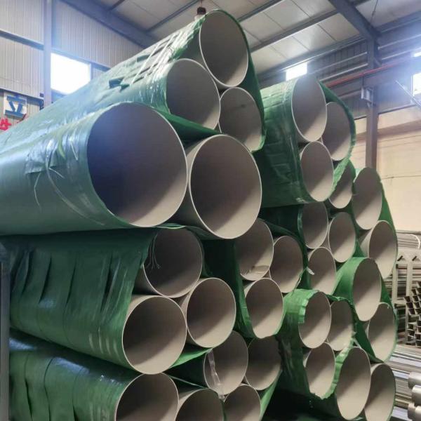 253MA Stainless Steel Welded Pipe SS UNS S30815 ERW Pipe Round Welded Polished