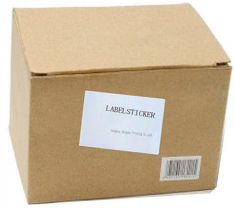 Writable Bond Paper Shipping Tamper Seal Stickers