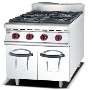 China Gas Range 4 Burner Commercial Bakery Oven 500w wholesale