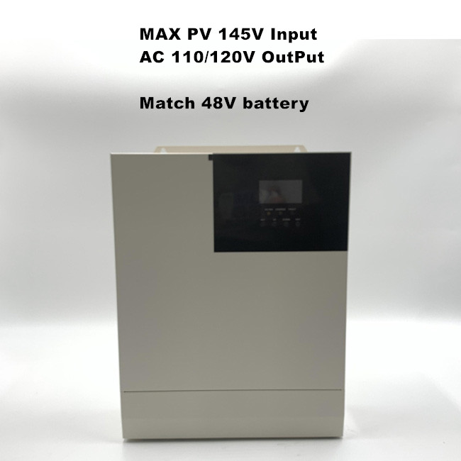 120A Hybrid Inverter Off Grid 3.5KW Solar Inverter Generator Compatible