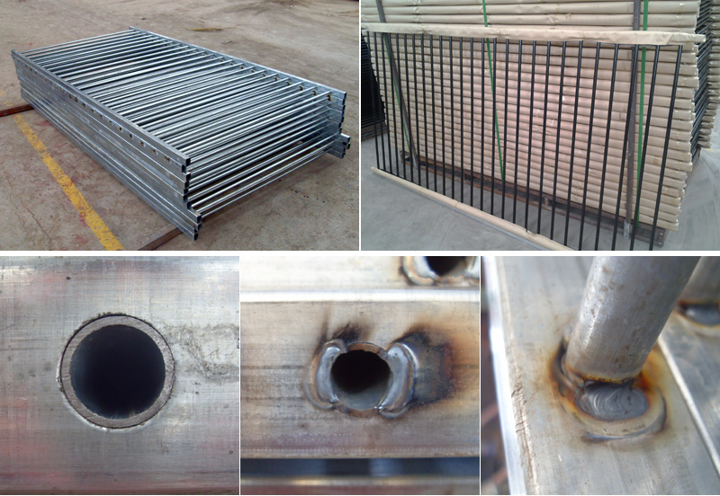 Steel Fence Panels for Garden Fencing, Steel Swimming Pool Fencing