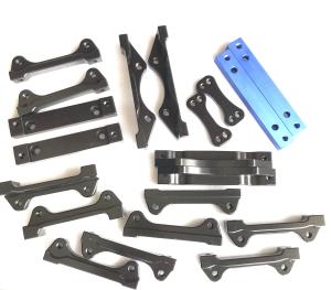 China Car 7075 Aluminum E92 Brake Caliper Bracket 2kg Custom Color wholesale