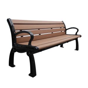 China Waterproof Outdoor Recycled Plastic Benches Rust Resistant With 2 Seater wholesale