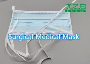 China Lace Up Disposable Medical Mask High Breathability With Iso Ce Certification wholesale