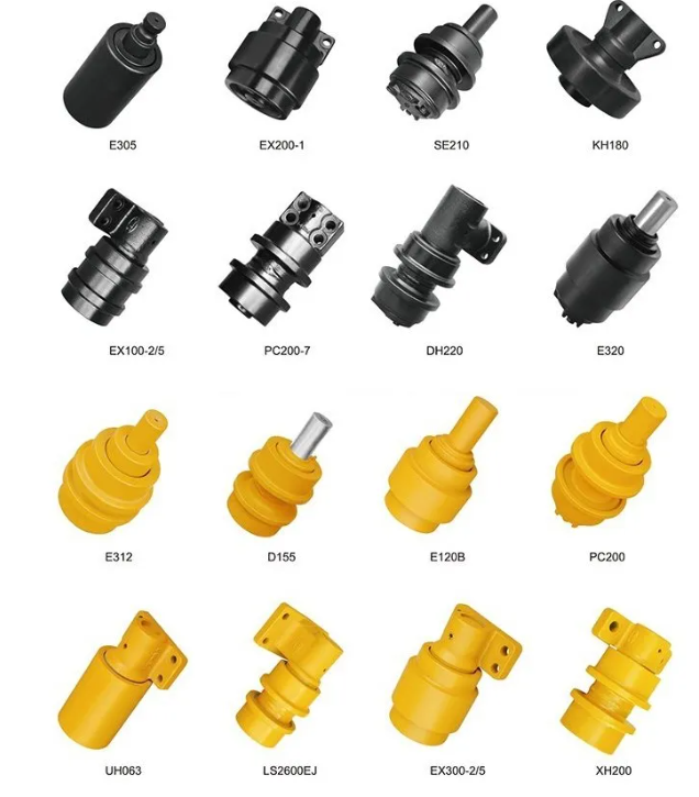 Excavator top roller PC60-6 EX60 SK140 SK200 ZAX210 E120B PC200-5 for excavator spare parts