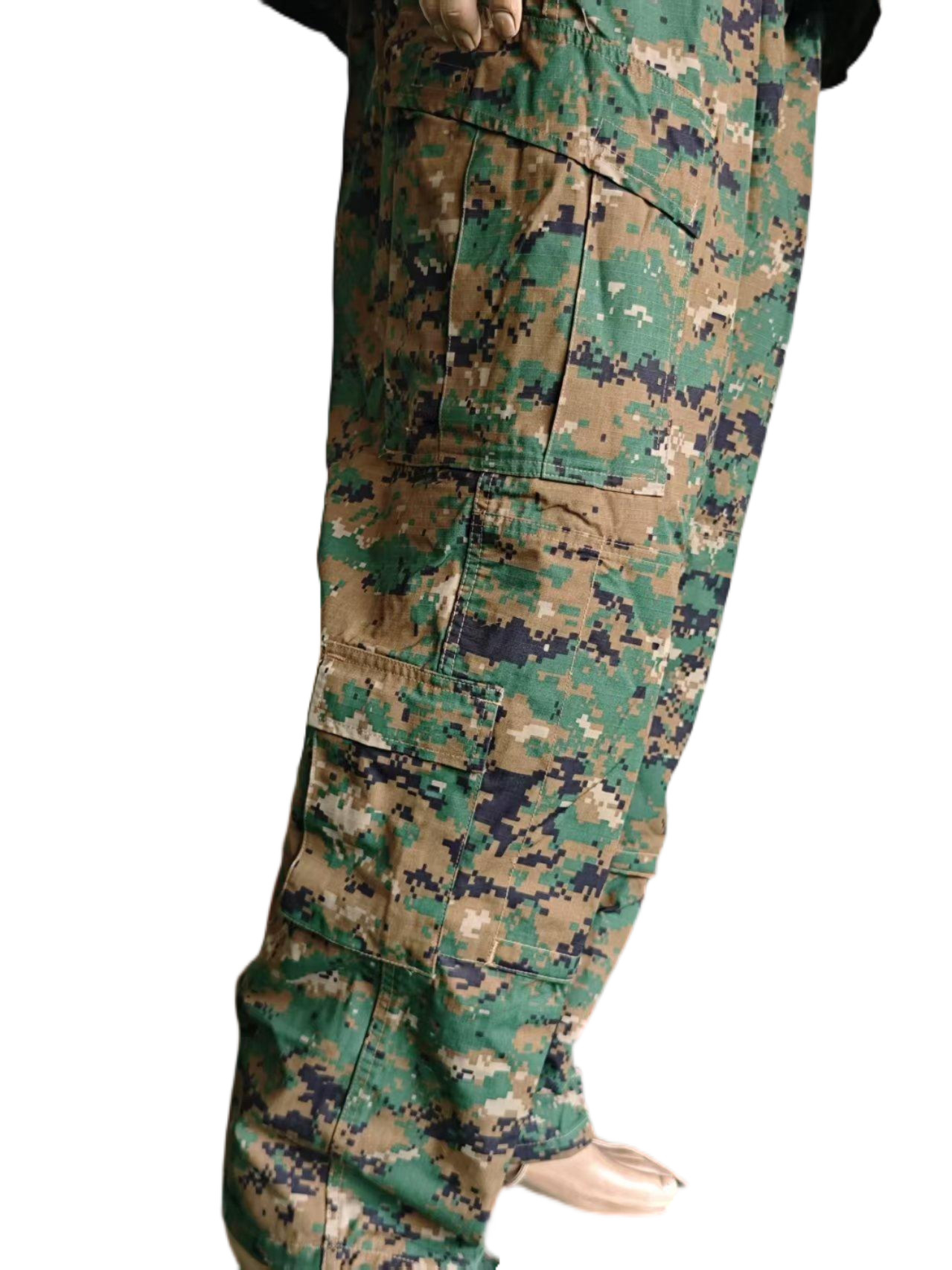 ACU-Green Tactical Field Uniform (50/50 Nylon-Cotton Combat Blend)