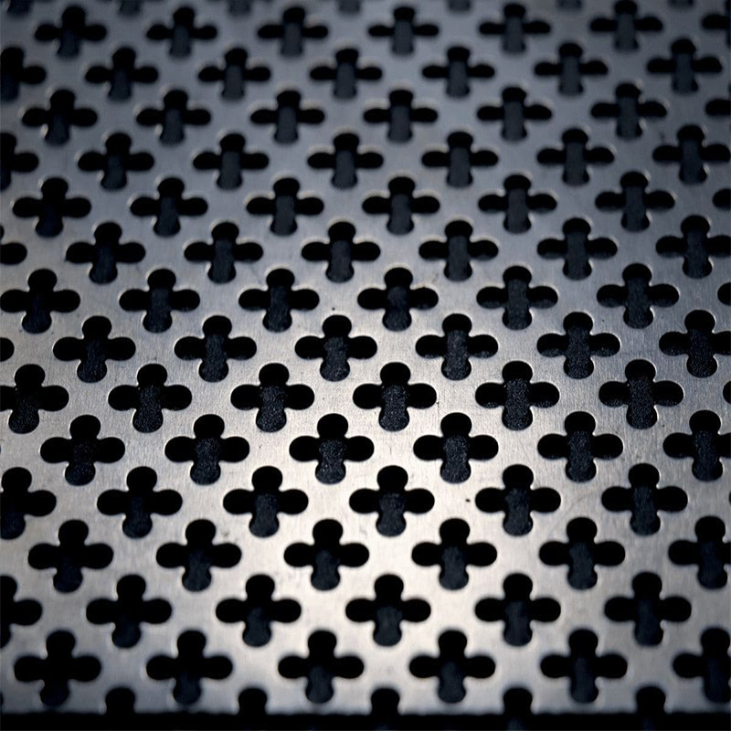 304 Stainless Steel Perforated Sheet With Elegant Gold Pattern 3048mm Length