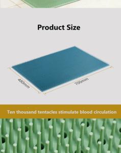 China Soft And Odorless Silicone Anti Slip And Anti Fall Massage Pad For Elderly And Children In The Bathroom And Bathroom wholesale
