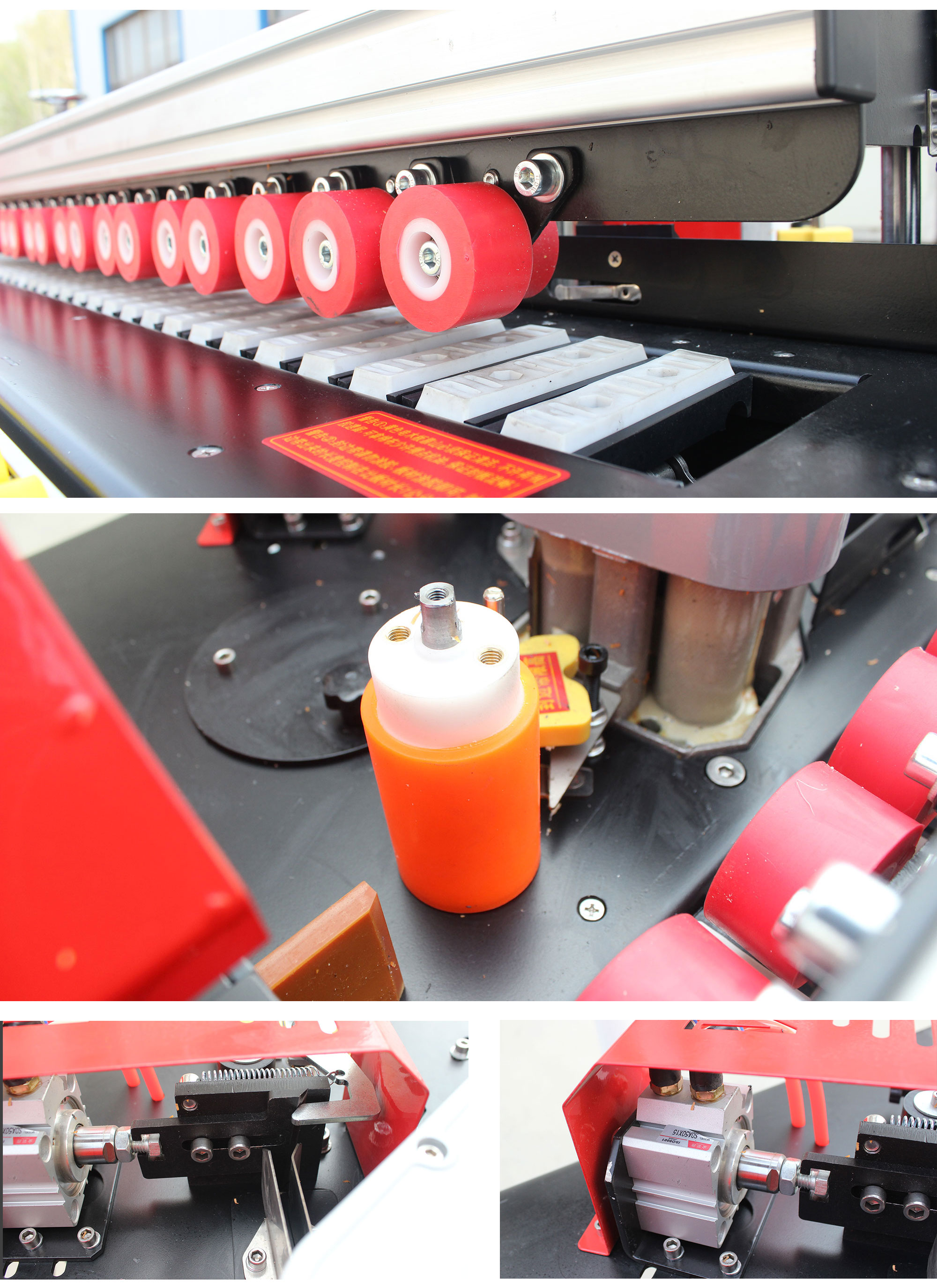 Edge Banding Machine for Cabinet Melamine Auto Edge Bander Woodworking Machinery