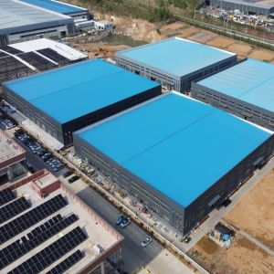 Q355B Steel Structure Warehouse with 50-Year Lifespan